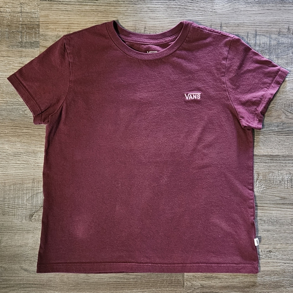 Vans Men's Burgundy‎ T-Shirt